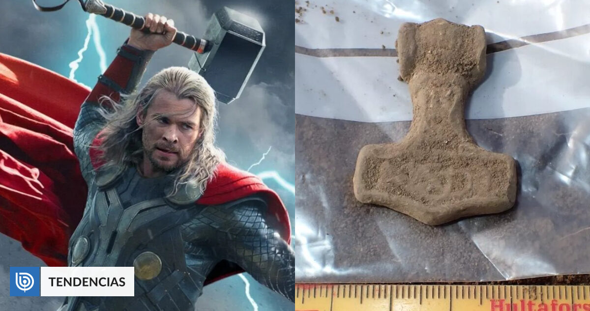 Descubrieron un martillo de Thor en Suecia: su tamaño te va a sorprender