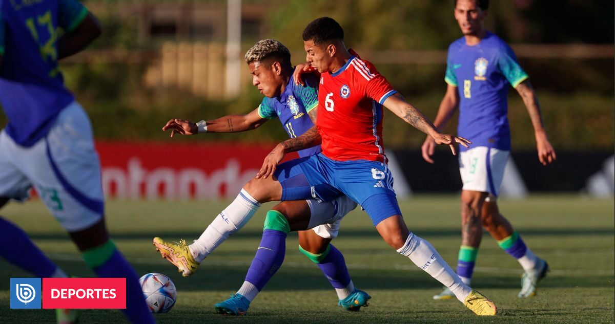 La Roja Sub20 Logra Triunfazo Sobre Brasil Pensando En El Sudamericano