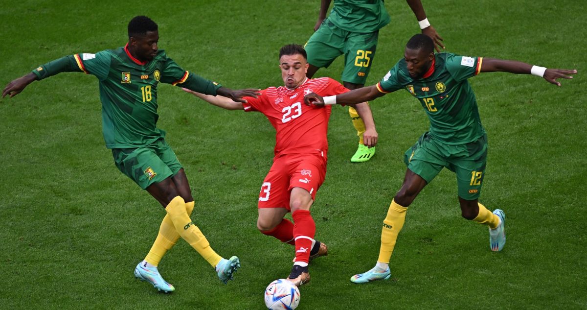 Suiza y Camerún se enfrentan en Qatar