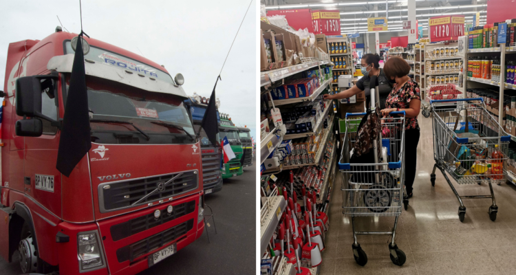 supermercados están viviendo problemas de reposición