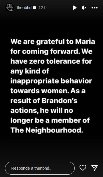 The Neighbourhood confirma salida del baterista Brandon Fried por denuncia de acoso sexual