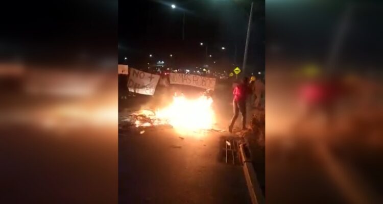 Vecinos de Cerrillos protestaron ante ola de robos y poca presencia policial