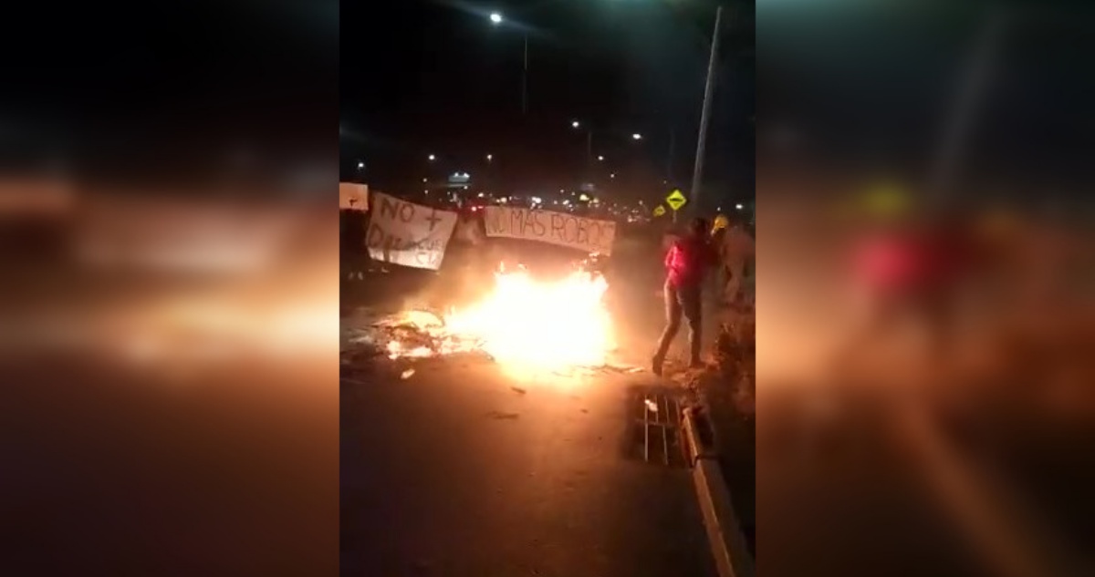 Vecinos de Cerrillos protestaron ante ola de robos y poca presencia policial