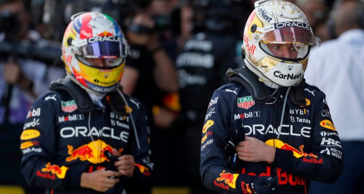 Max Verstappen y Sergio Pérez