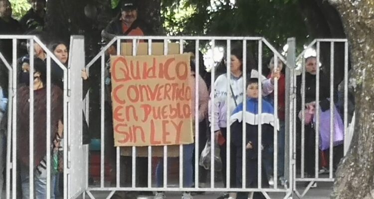 Víctima de ataque incendiario a Quidico por visita de Boric