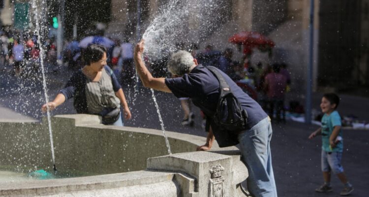 36,1°C en Santiago: récord histórico