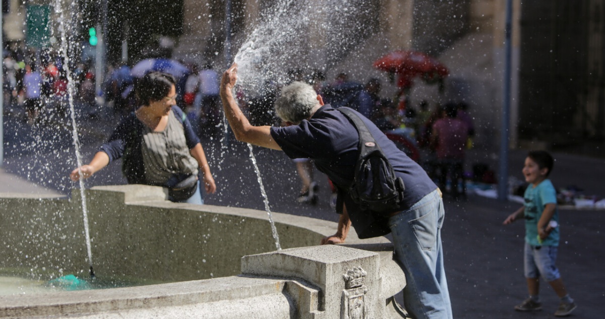 36,1°C en Santiago: récord histórico