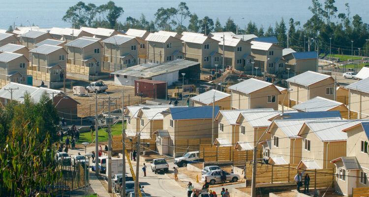 Entrega de viviendas para hogares