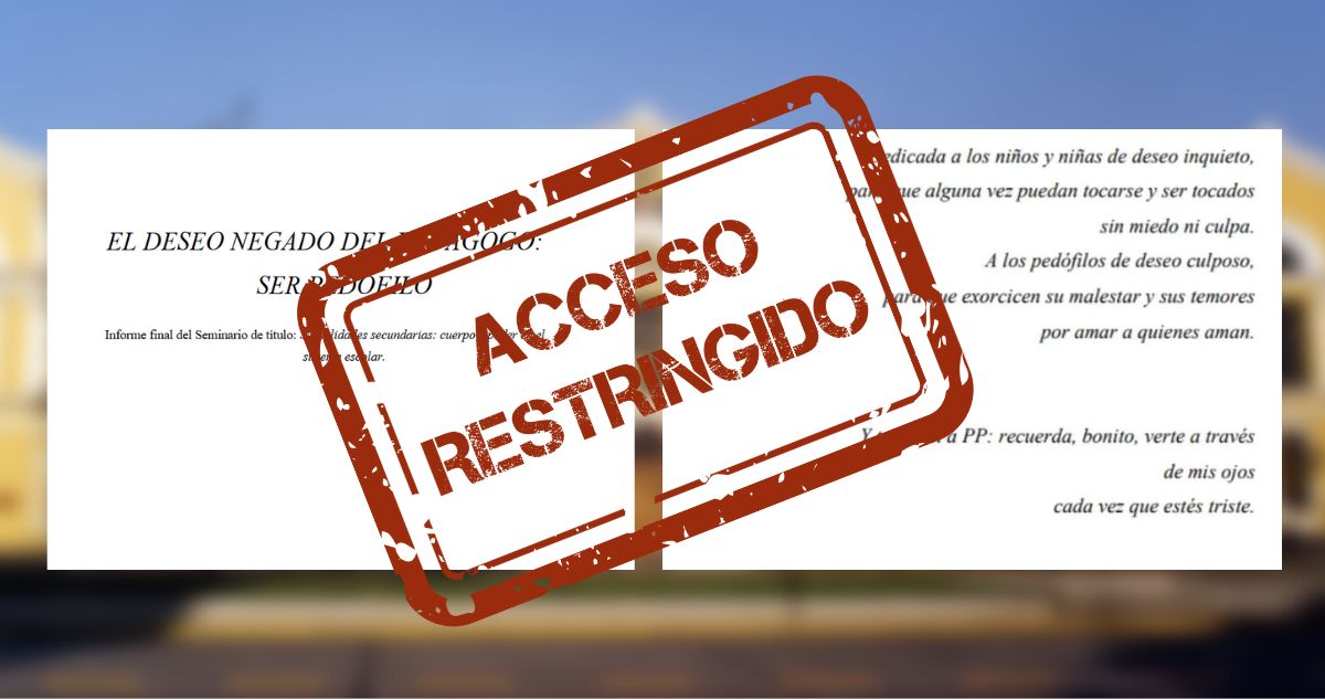 U. de Chile restringe acceso a “tesis pedófilas” almacenadas en su repositorio académico