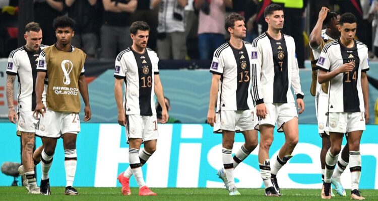 Alemania fue destrozada por los medios de su país tras decir adiós a Qatar 2022.