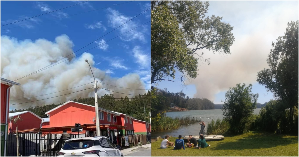 ALERTA ROJA EN SAN PEDRO DE LA PAZ