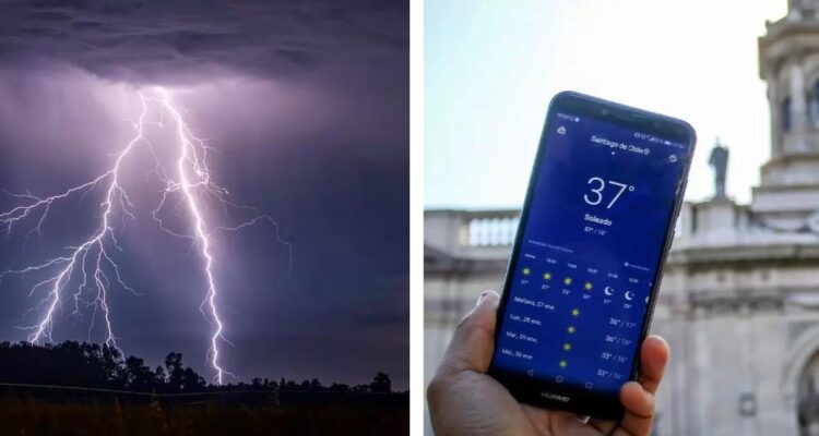 Emiten alerta meteorológica por temperaturas extremas en 5 regiones, más otras 2 por probables tormentas eléctricas