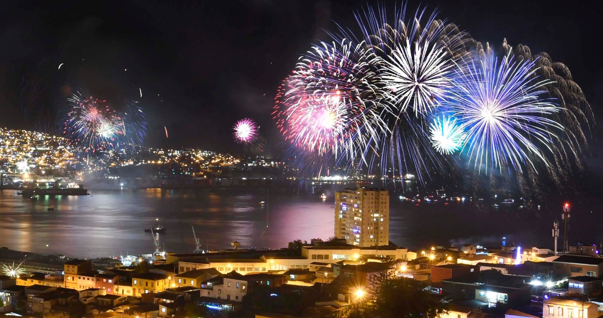 No autorizan fuegos artificiales en Viña del Mar y Valparaíso