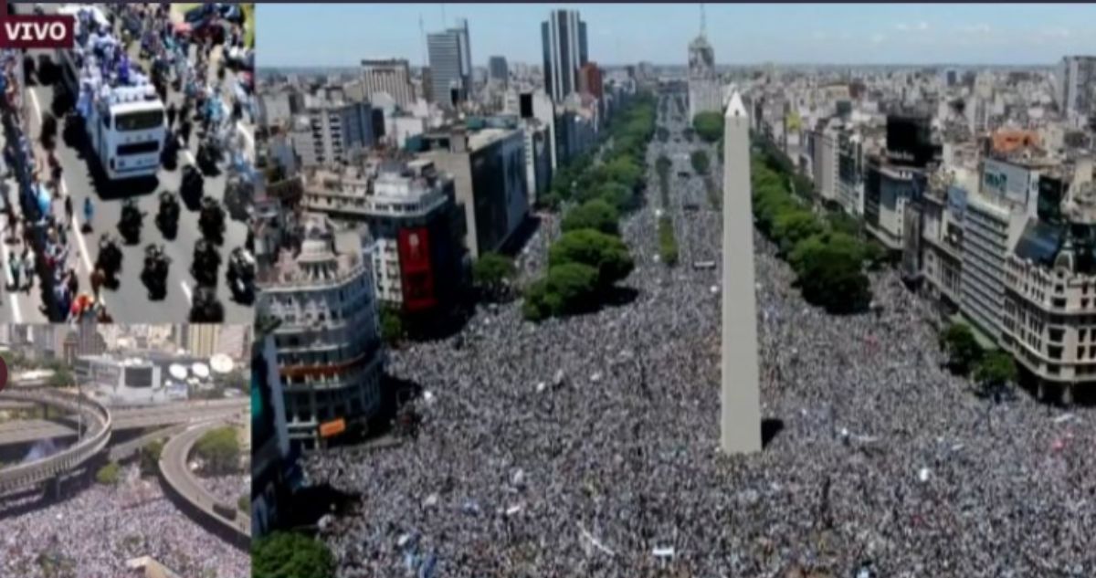 Hinchas repletan Buenos Aires por selección de Argentina
