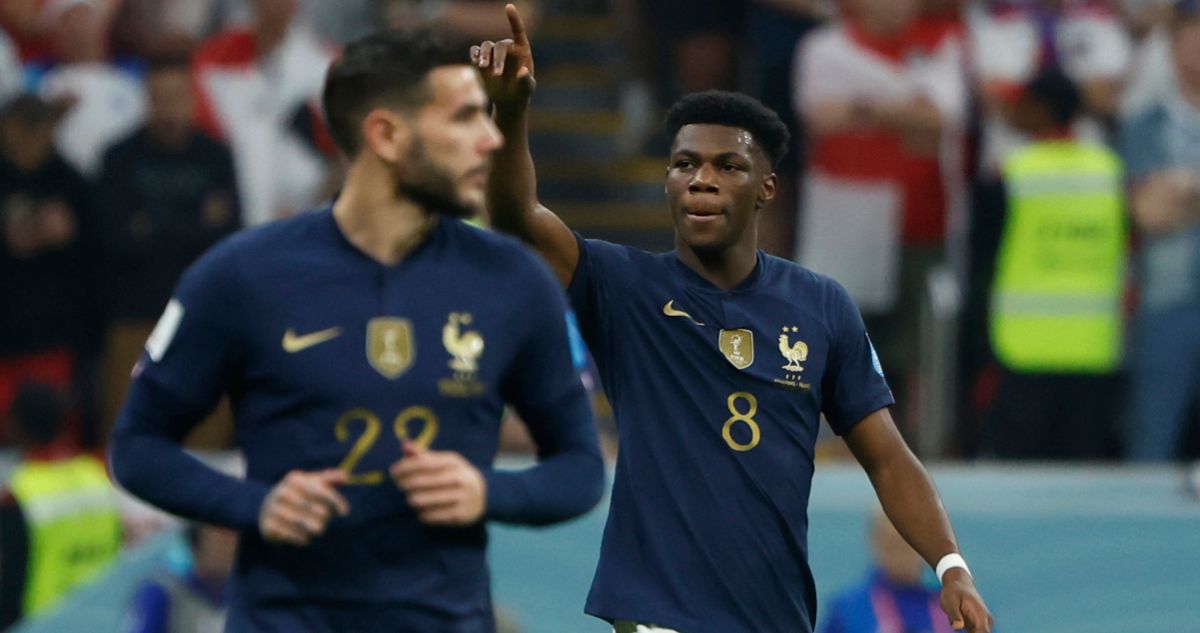 Aurélien Tchouaméni comentó el Mundial de Messi y Mbappé.