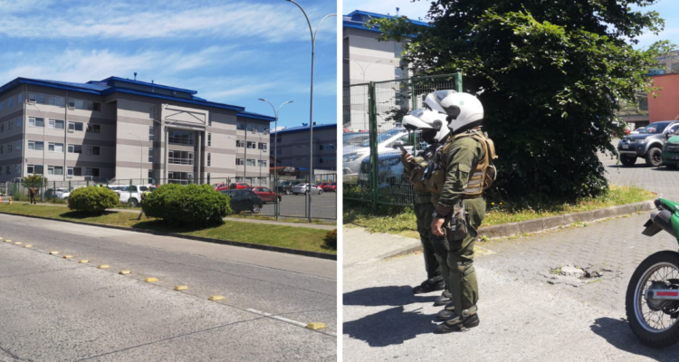 Aviso de bomba en tribunales de Puerto Montt