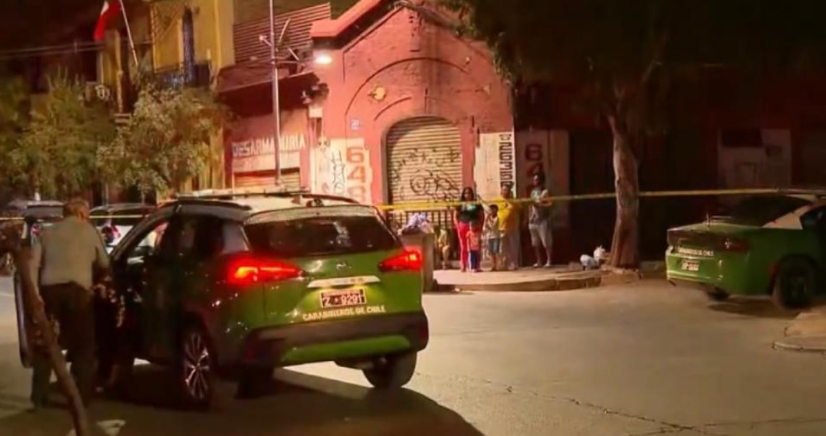 Un muerto y un herido deja balacera en Santiago: sobreviviente fue detenido por porte de arma