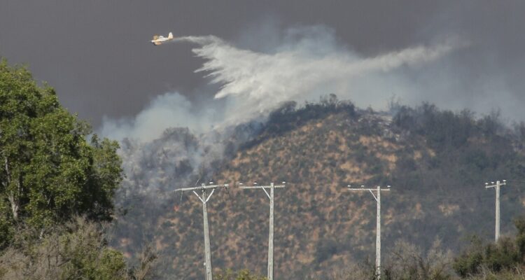 Balance incendios forestales en región Metropolitana