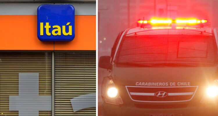 Carabineros frustra robo a Banco Itaú