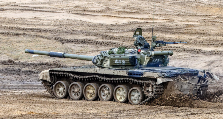 Maniobras tácticas del Ejército ruso en Bielorrusia.