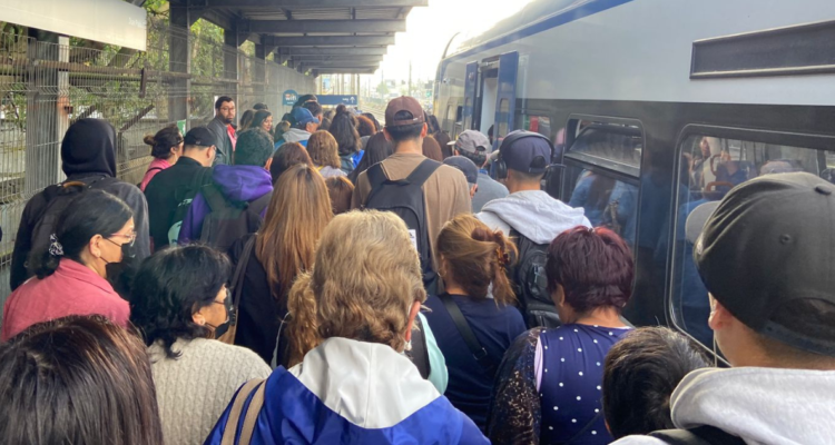 Suspenden servicio de Biotrén entre Juan Pablo II y Concepción por “golpe” en Puente Ferroviario