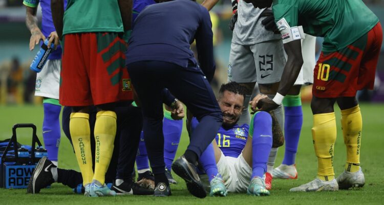 Brasil sufre con las lesiones en el Mundial