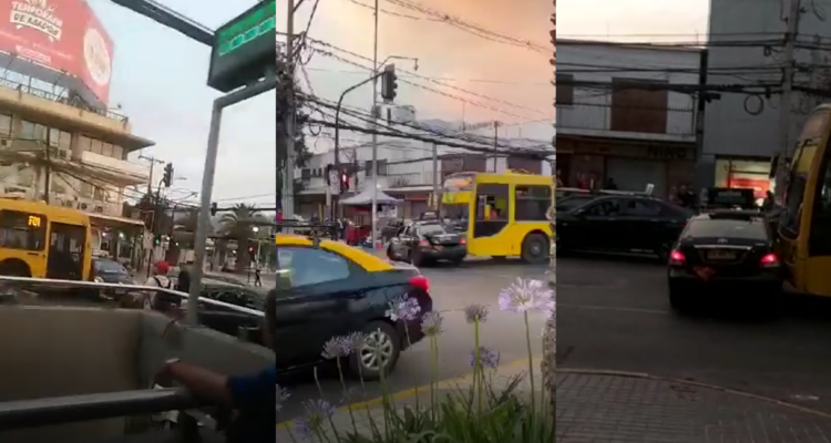 Graban a bus del Transantiago arrastrando a colectivo en Puente Alto: ambos conductores detenidos