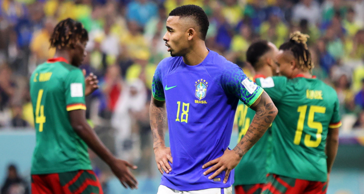 Camerún logra la hazaña y vence a Brasil.