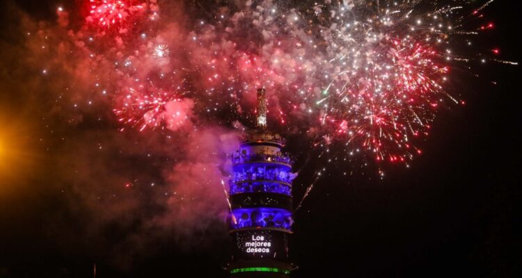 Cancelan fuegos artificiales en la Torre Entel