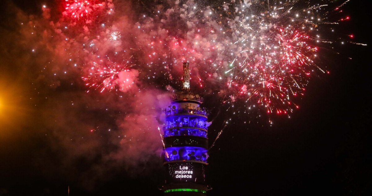 Cancelan fuegos artificiales en la Torre Entel