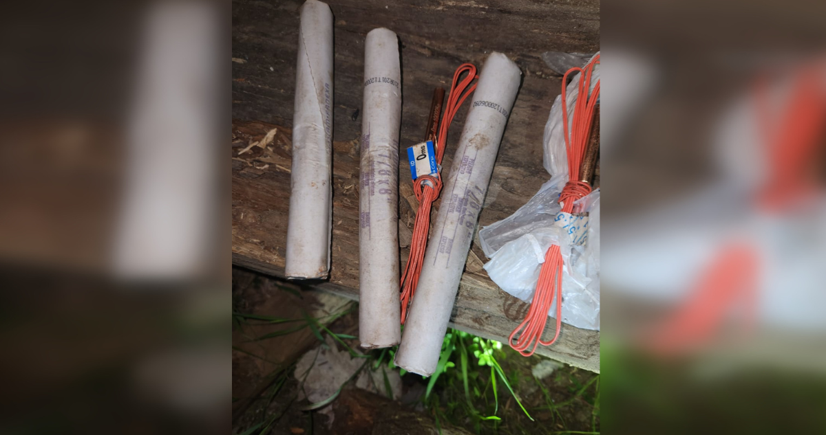 explosivos detonadores cárcel Lebu