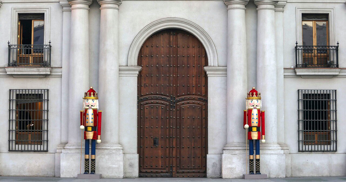 Cascanueces en La Moneda