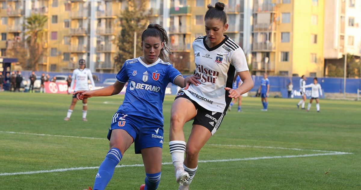 Colo Colo y La U chocan en la final del Campeonato Femenino 2022.