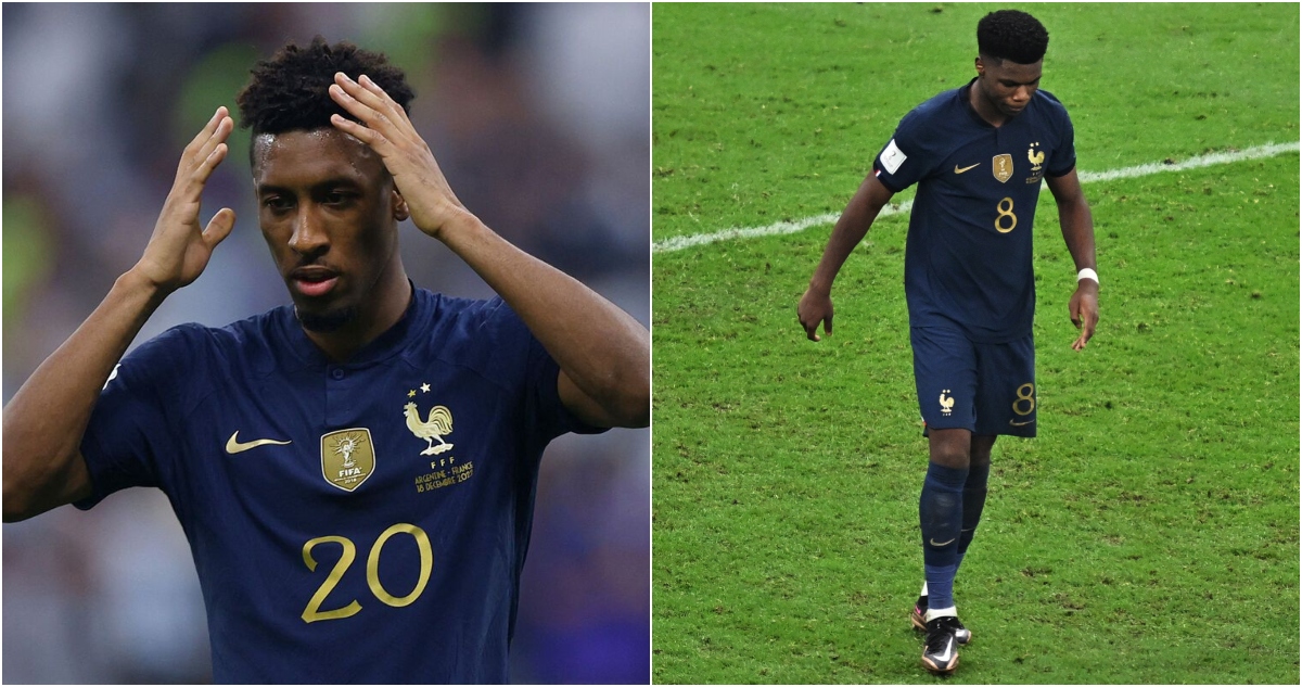 Kingsley Coman y Aurélien Tchouaméni
