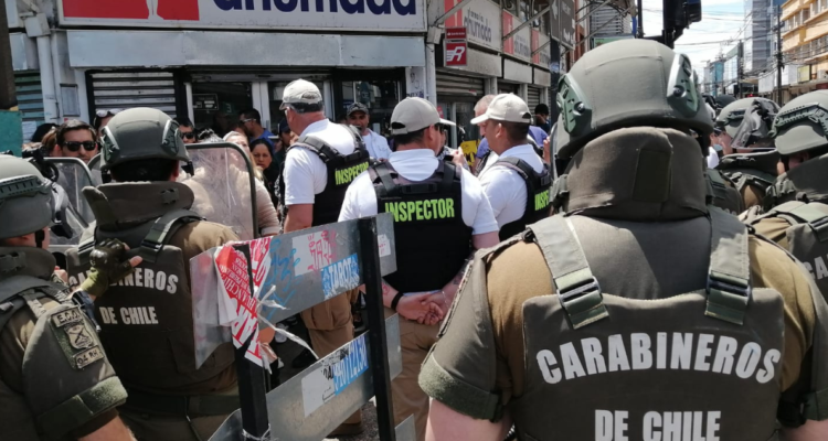desalojo comercio ambulante Temuco