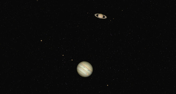 Última conjunción planetaria del 2022