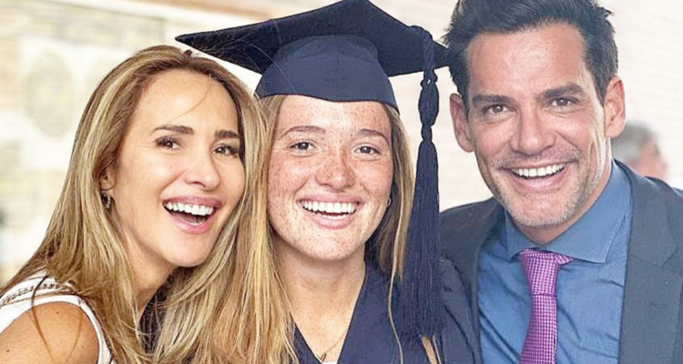 Cristian de la Fuente y familia