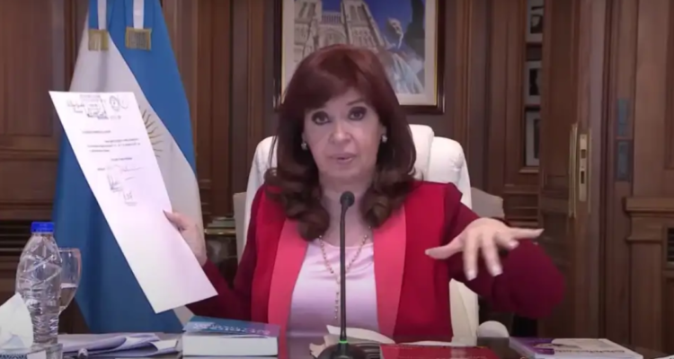 Cristina Fernández de Kirchner.
