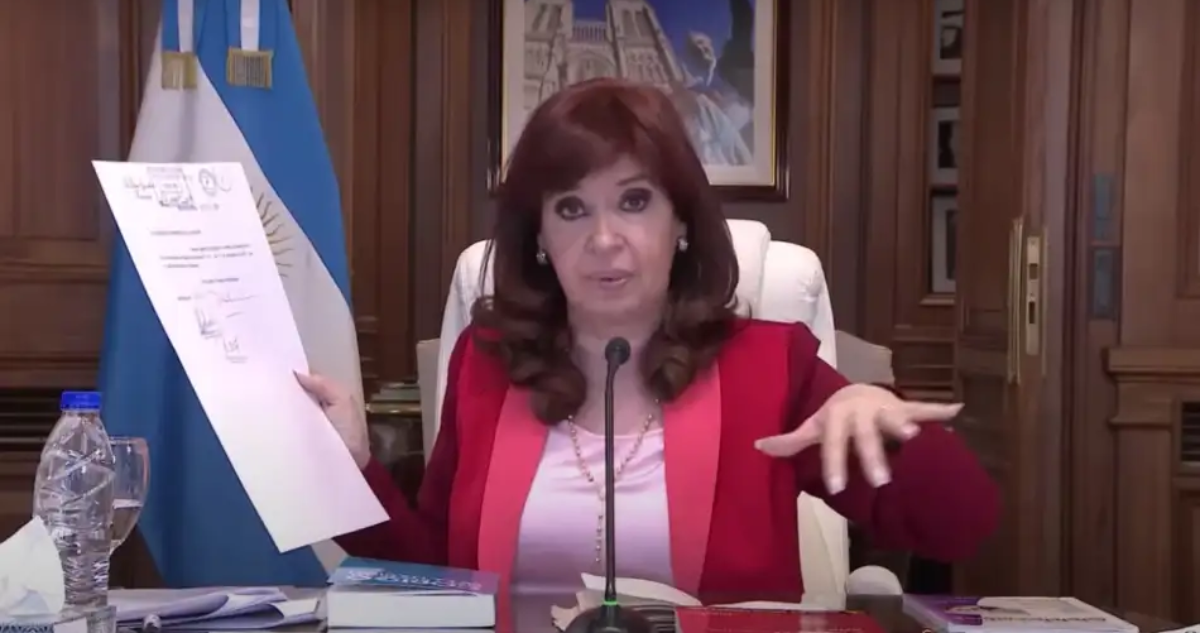Cristina Fernández de Kirchner.