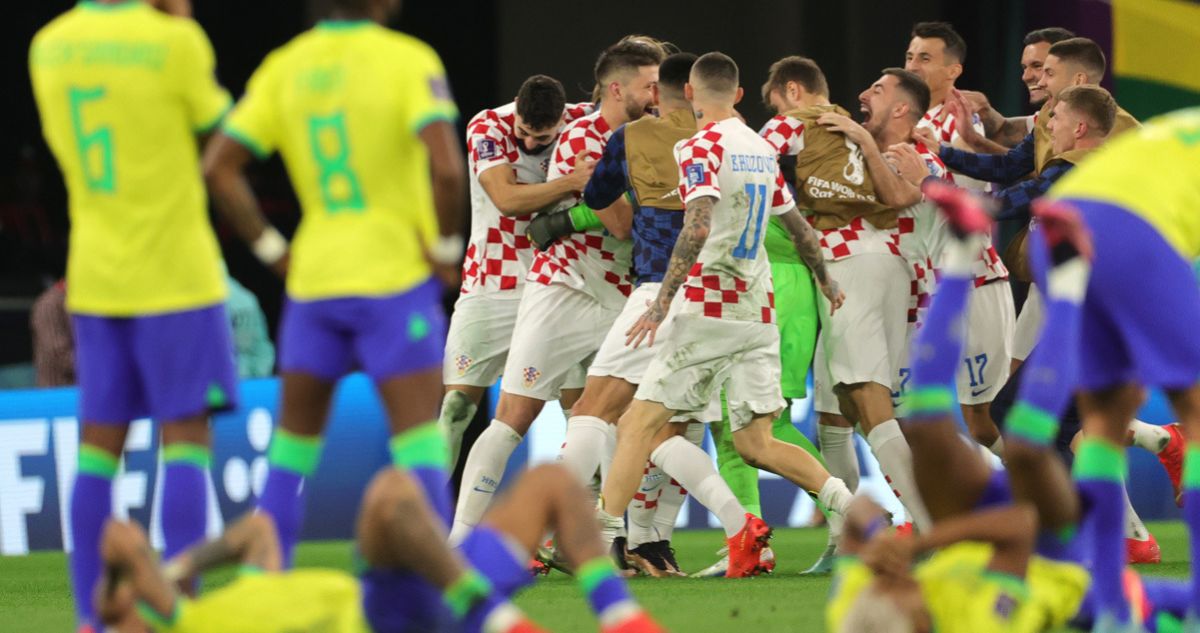 Croacia eliminó en penales a Brasil y es primer semifinalista de Qatar 2022.