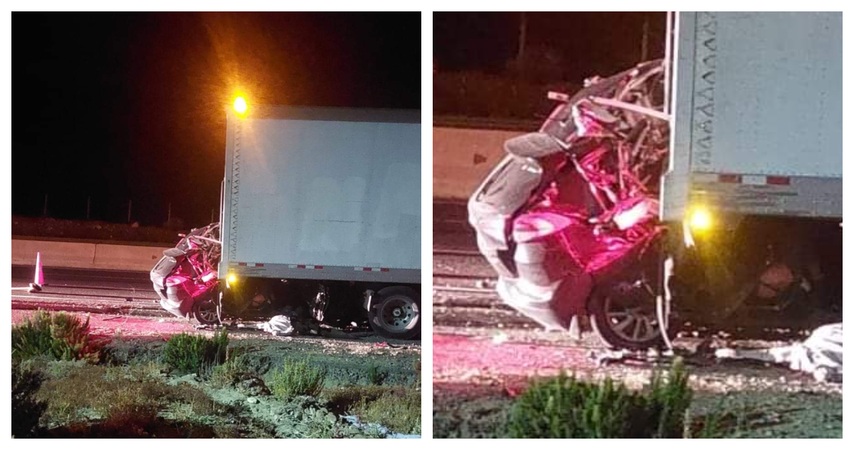 Accidente en Cuesta El Teniente