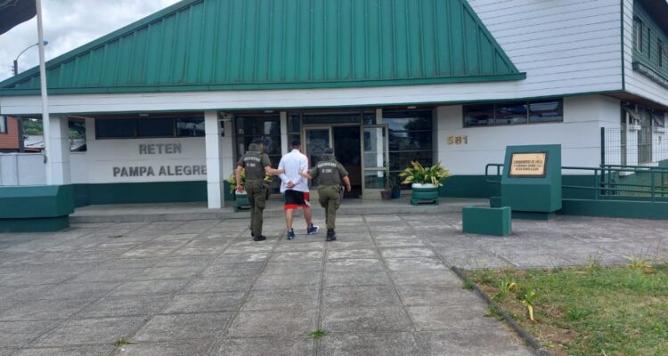 Detenido por amenazar de marte a su madre en Osorno