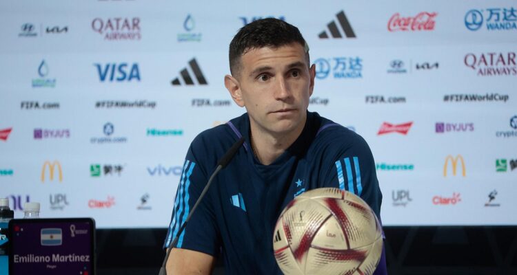 Dibu Martínez con confianza para duelo de Argentina vs Francia