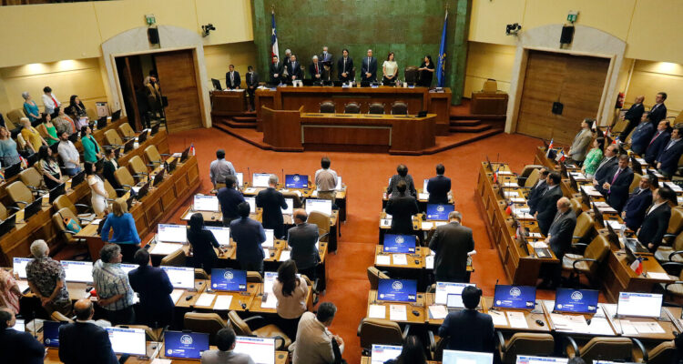 Foto de la Cámara de Diputados, que debe revisar la reforma para habilitar el segundo proceso constituyente