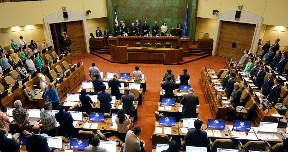 Foto de la Cámara de Diputados, que debe revisar la reforma para habilitar el segundo proceso constituyente