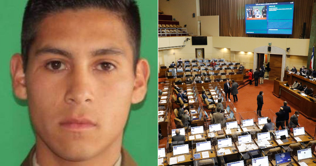 La Ley Nain surge en honor al cabo segundo Eugenio Nain, asesinado en octubre de 2020 en la carretera 5 Sur en el sector de la comuna Padre las Casas.