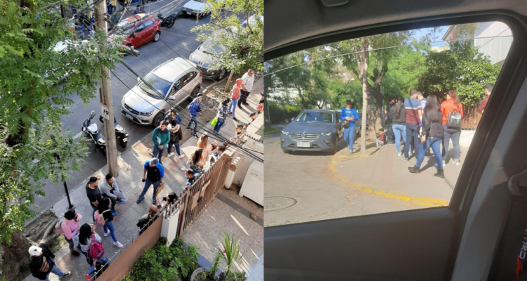 Embajada de Venezuela realiza masiva entrega de pasaportes: vecinos critican filas y olor a orina