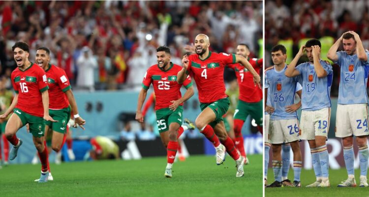 Marruecos eliminó a España del Mundial