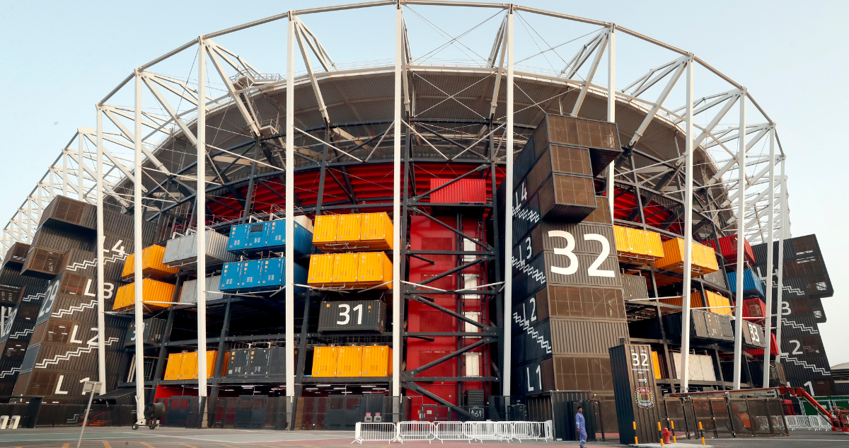 Comienzan a desmantelar los estadios en Qatar.
