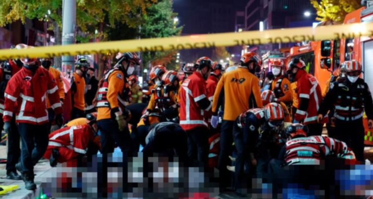 estampida humana detenidos